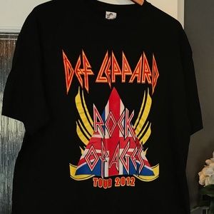 Def Leppard concert T-shirt XL men’s